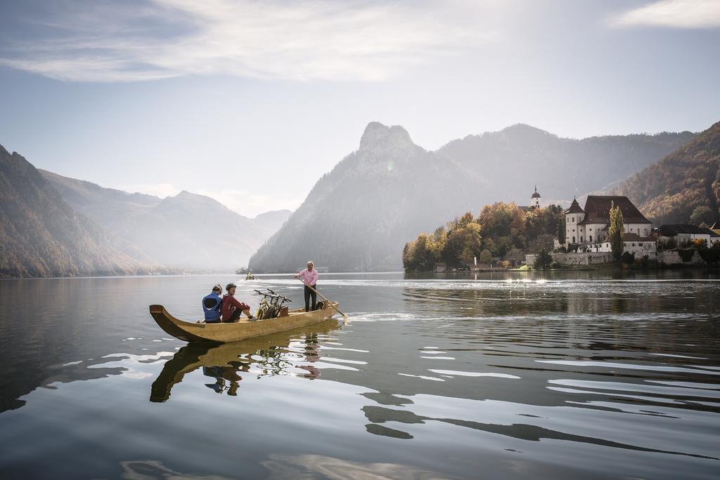 Post Am See Traunkirchen Buitenkant foto