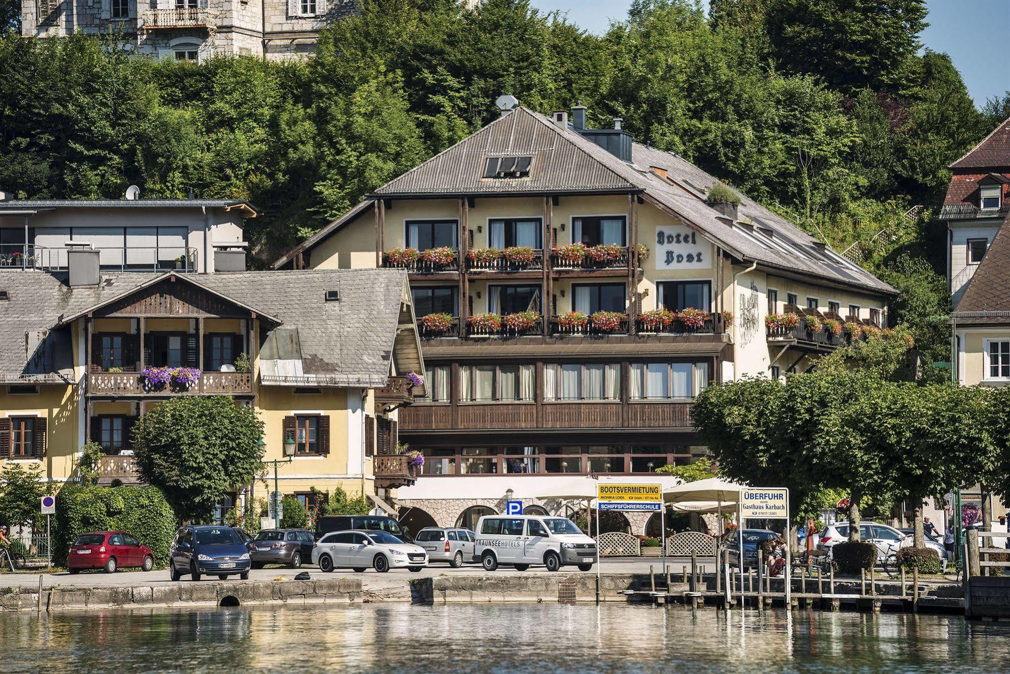 Post Am See Traunkirchen Buitenkant foto